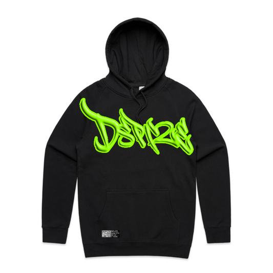DCL Dspize Handstyle Hyper Yellow/Black Hood