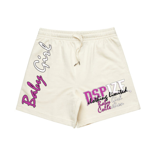 DCL Baby Girl Collection Beige White Shortz