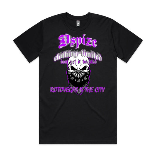 DCL DGIT Rotovegas is the City Thugs Purple/Black Tee