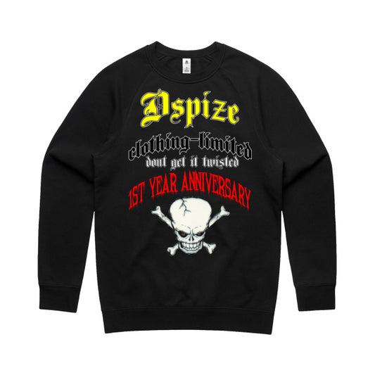 DCL DGIT 1st Year Anniversary Thug Black Crew Neck