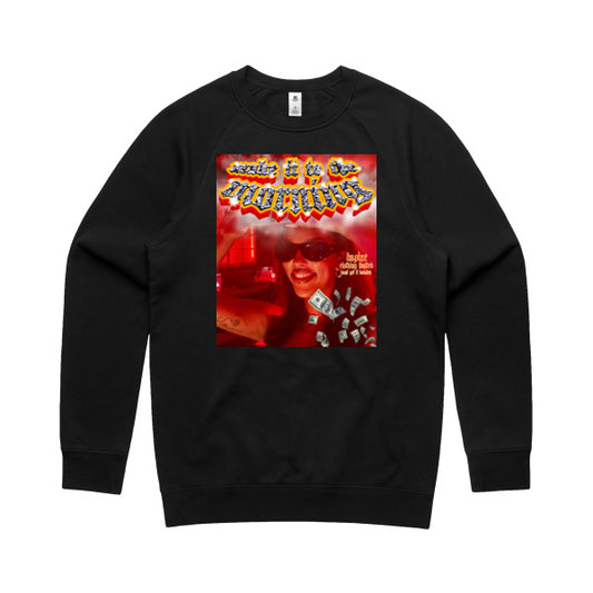 DCL Making It To The Morning Black Crew Neck
