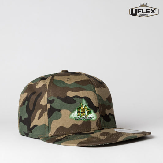 DCL DC Ltd DGIT U Flex Snap Back Flat Peak Army Camo Cap