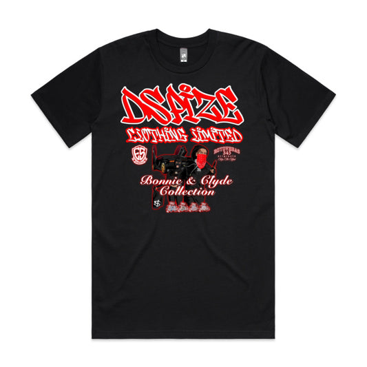 DCL Bonnie & Clyde Collection Black Tee