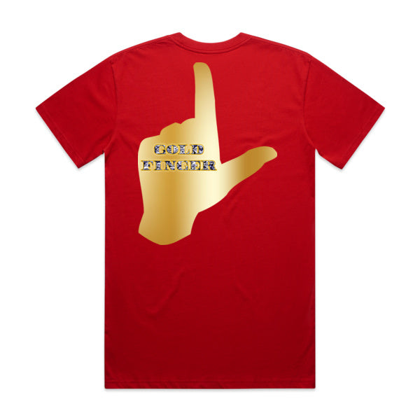 DCL Goldfinger Caydell Red Tee