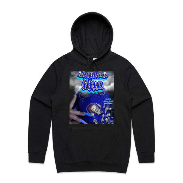 DCL Burning Blue Black Hood