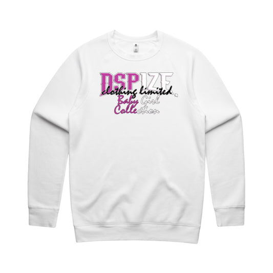 DCL Baby Girl Collection White Crew Neck