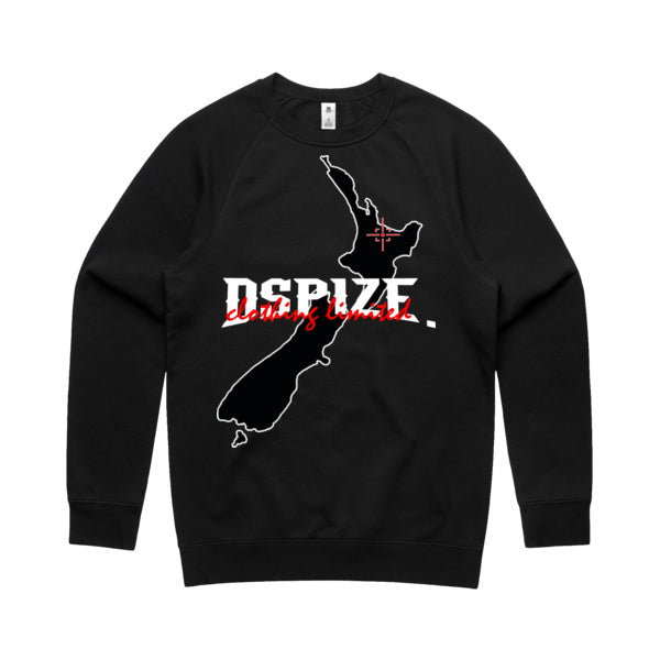 DCL Team Fury Mistral NZ White/Red/Black Crew Neck
