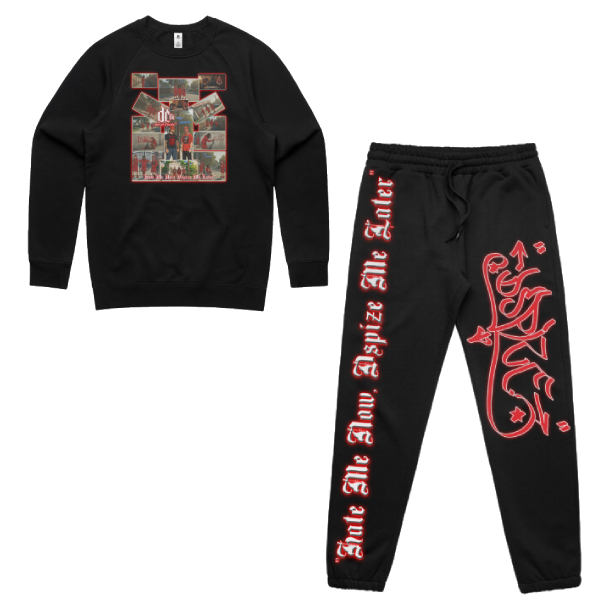 DCL Hate Me Now, Dspize Me Later Black Track Set