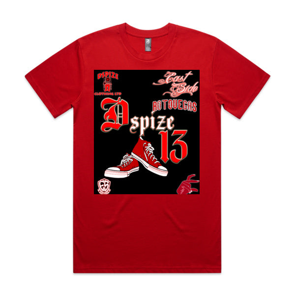 DCL Dspize 13 Rotovegas Eastsidaz Red Tee