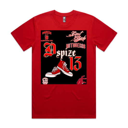 DCL Dspize 13 Rotovegas Eastsidaz Red Tee