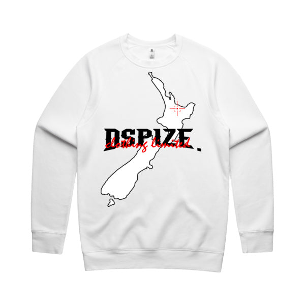 DCL Team Fury Mistral NZ Black/Red/White Crew Neck