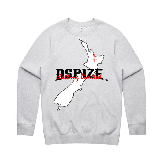 DCL Team Fury Mistral NZ Black/Red/Light Grey Crew Neck