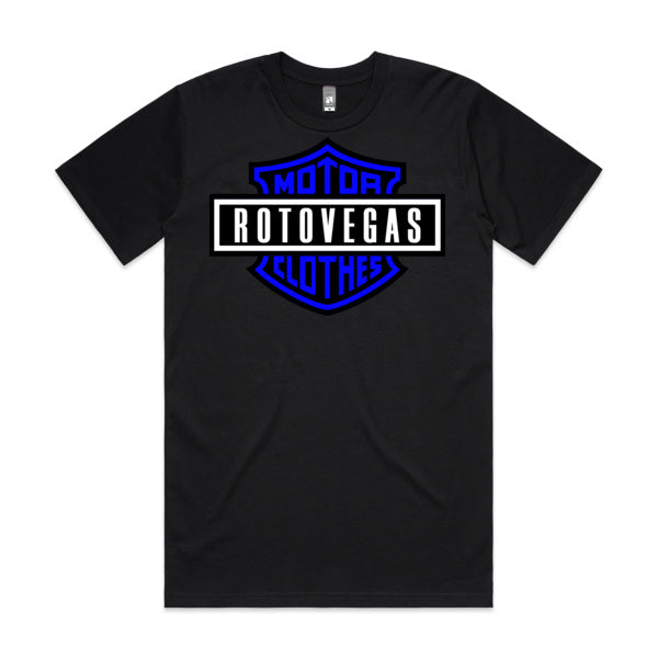 DCL Rotovegas Motor Clothes Blue/Black Tee