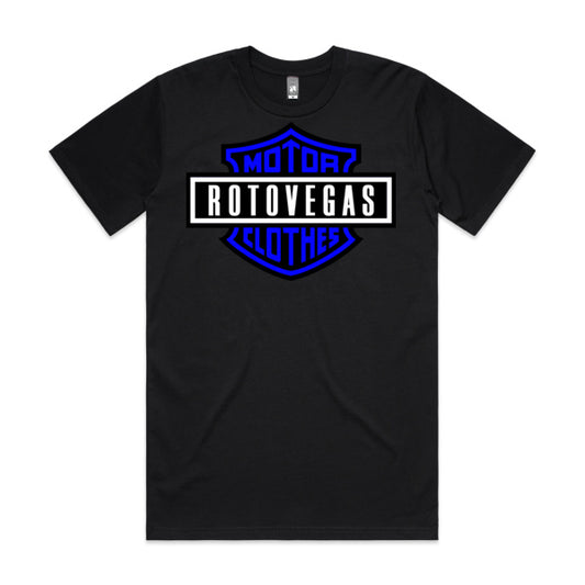 DCL Rotovegas Motor Clothes Blue/Black Tee