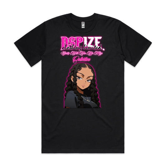 DCL Shorty Will You Be Mine Collection Black Tee