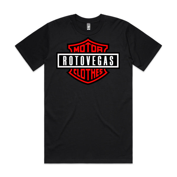 DCL Rotovegas Motor Clothes Red/Black Tee