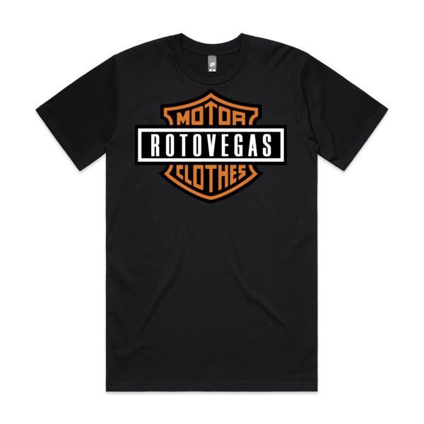 DCL Rotovegas Motor Clothes Orange/Black Tee