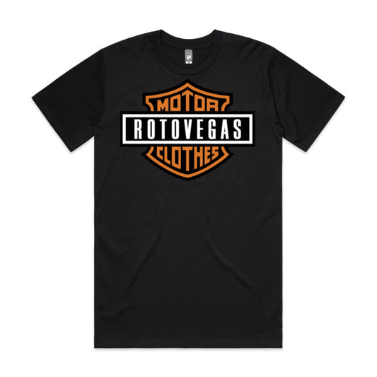 DCL Rotovegas Motor Clothes Orange/Black Tee