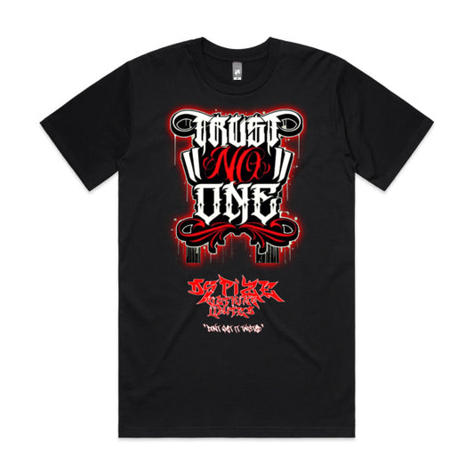 DCL Trust No One Red/Black Tee