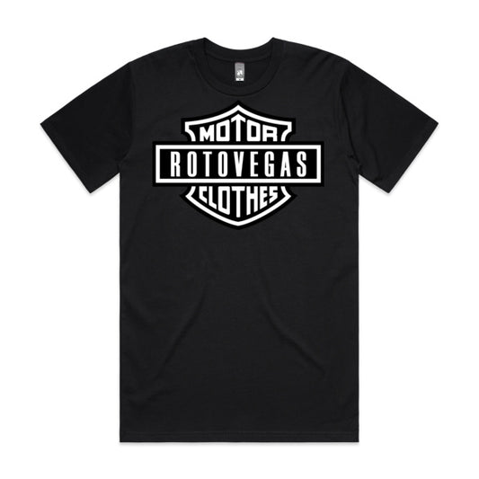 DCL Rotovegas Motor Clothes White/Black Tee