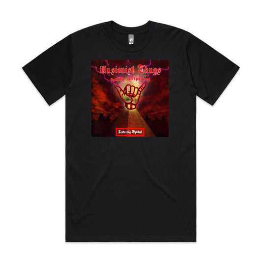 DCL illusionist Thugs family scriptures Black Tee
