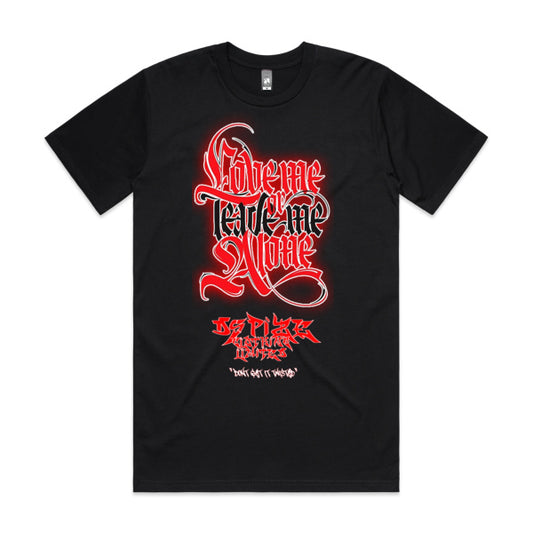 DCL Love Me Or Leave Me Alone Red/Black Tee
