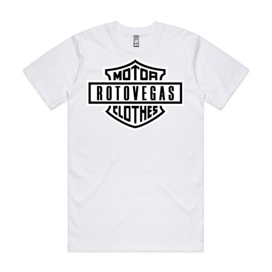 DCL Rotovegas Motor Clothes Black/White Tee