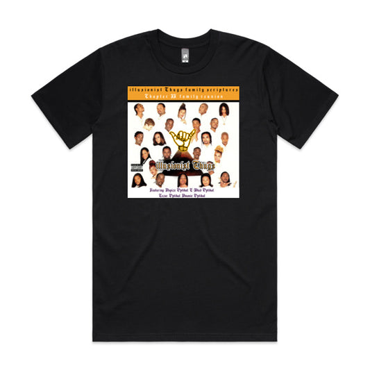 DCL illusionist Thugs family scriptures Chapter II Black Tee