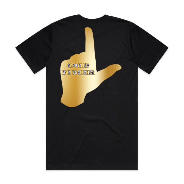 DCL Goldfinger Caydell Black Tee