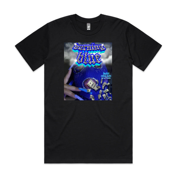 DCL Burning Blue Black Tee