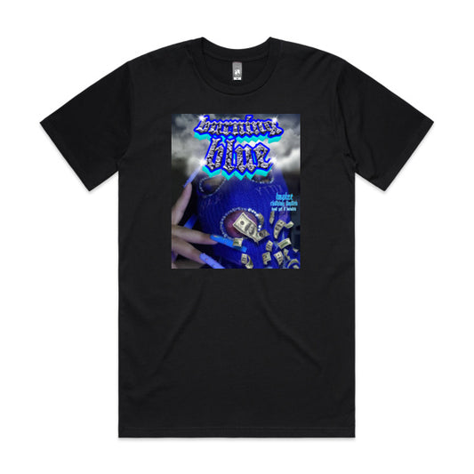 DCL Burning Blue Black Tee
