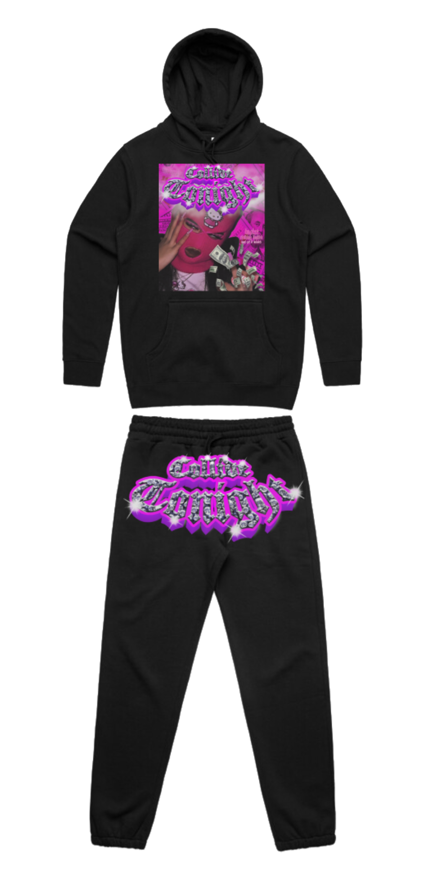 DCL Collide Pink/Black Track Set